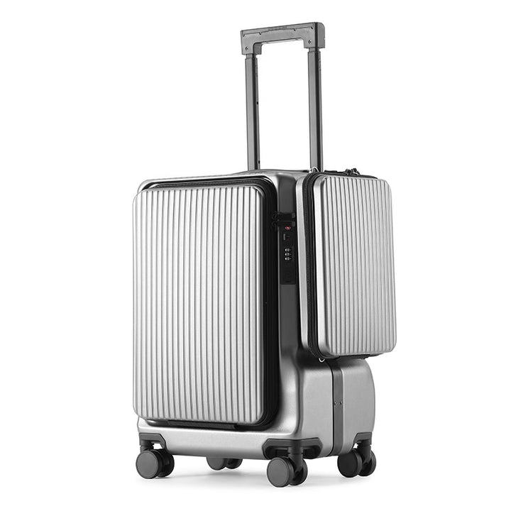 High-Durability Expandable Hard-Shell Travel Suitcase