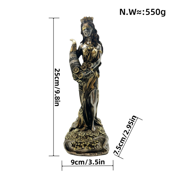 Elegant statue of Justitia in artistic details Kalsten