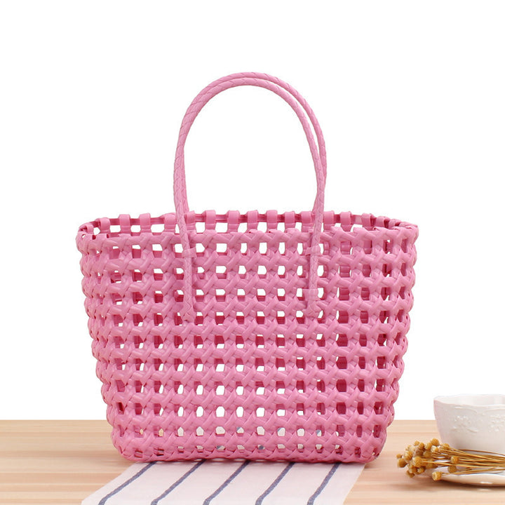 Handcrafted basket bag with unique structural design Kalsten