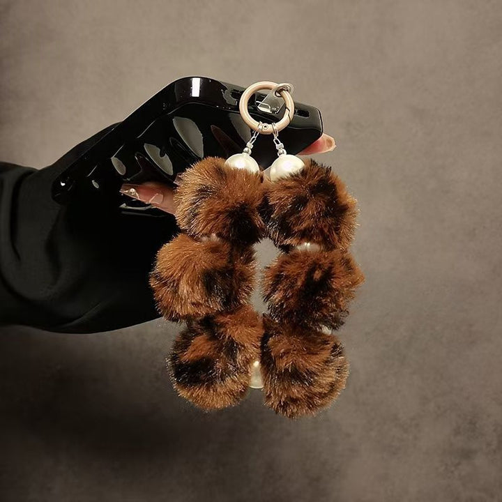 Decorative Fur Pom Pom Keychain Kalsten