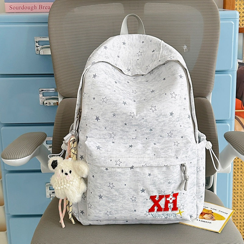 Casual Star-Embellished Backpack Kalsten 1791205546