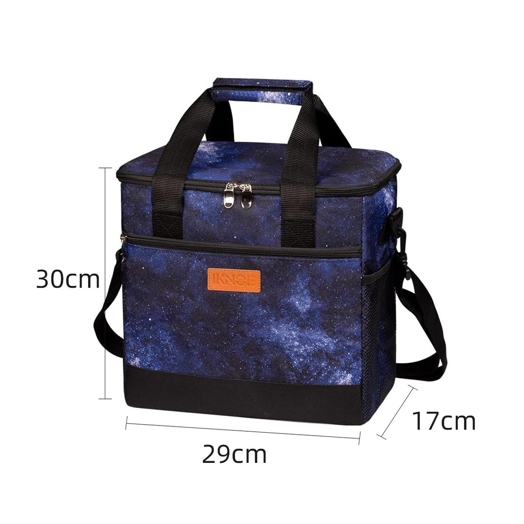 Insulated Multi-Compartment Cooler Bag
