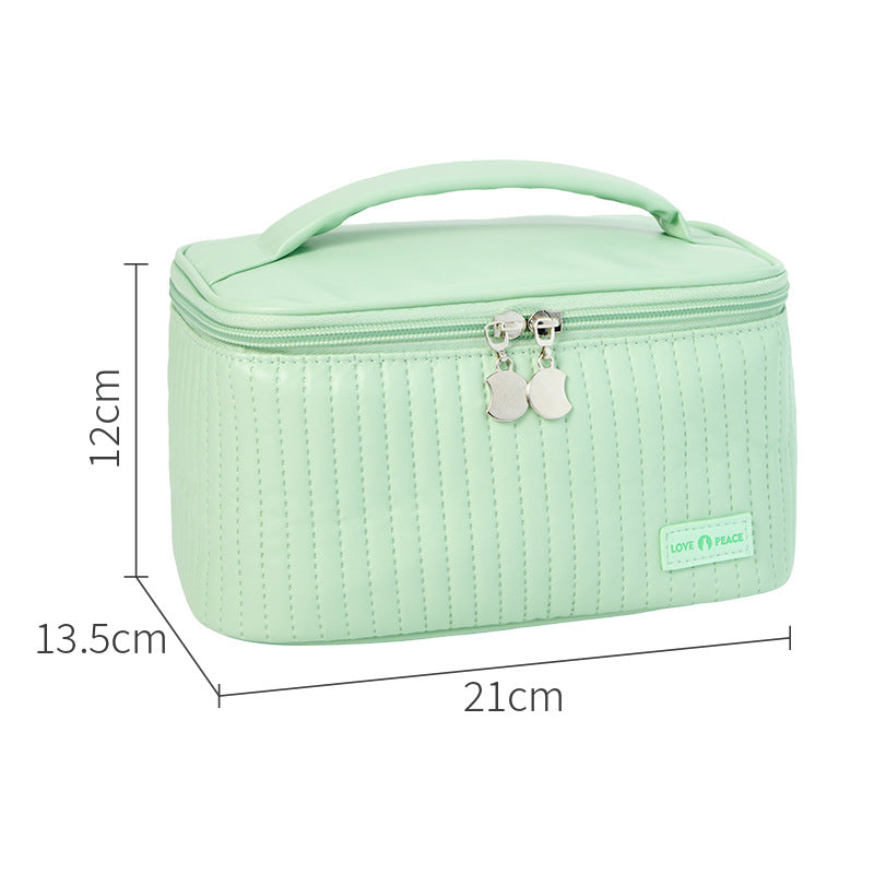 Elegant Quilted Makeup Storage Case Kalsten