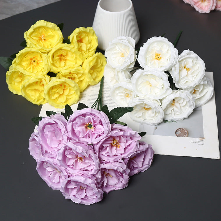 Decorative Artificial Flower Bouquet for Home Display