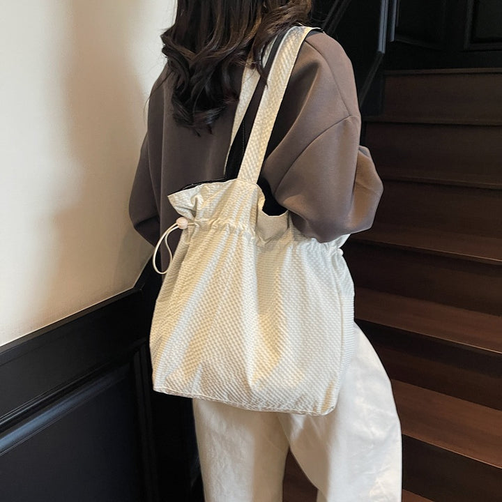 Stylish Drawstring Tote Bag
