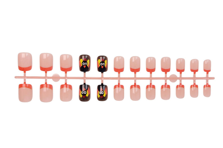Artificial Nail Set with Festive Designs Kalsten
