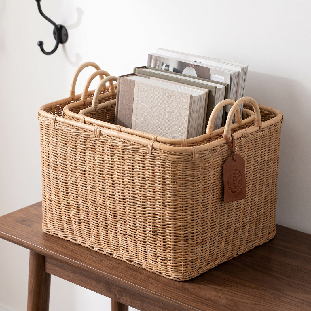 Handwoven Multi-Purpose Storage Basket Kalsten