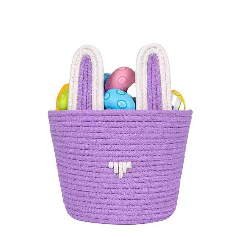 Playful Storage Basket in Rabbit Design Kalsten