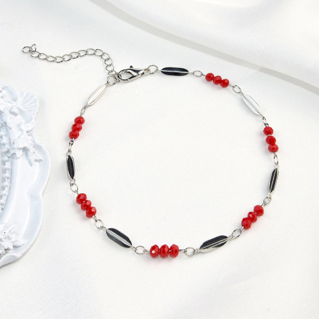 Elegant Beaded Anklet Kalsten
