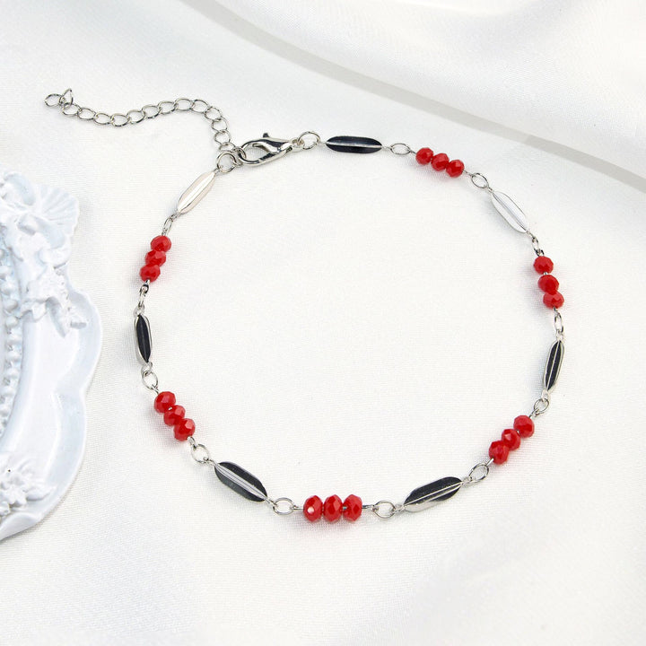 Elegant Beaded Anklet Kalsten