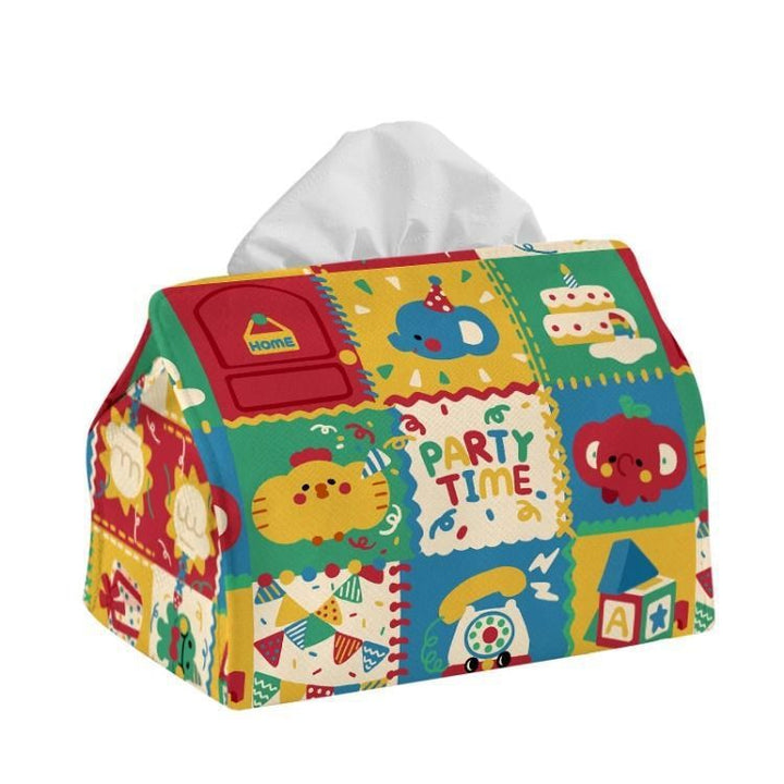 Decorative Cartoon-Themed Tissue Box Cover Kalsten