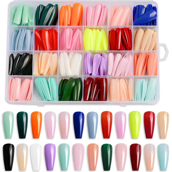 Elegant Long-Style False Nail Tips Kalsten