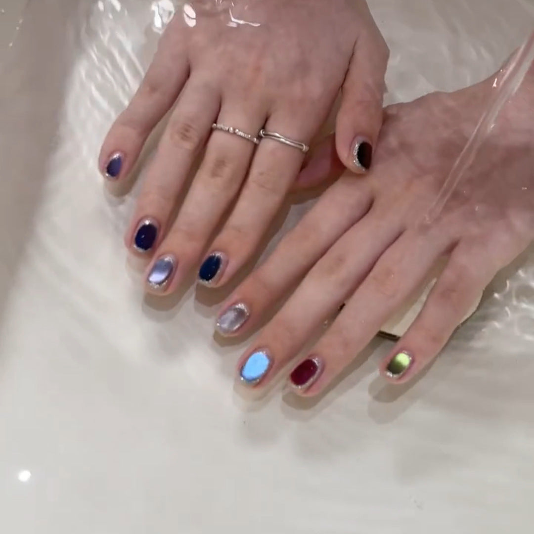 Artificial nails with holographic effect Kalsten