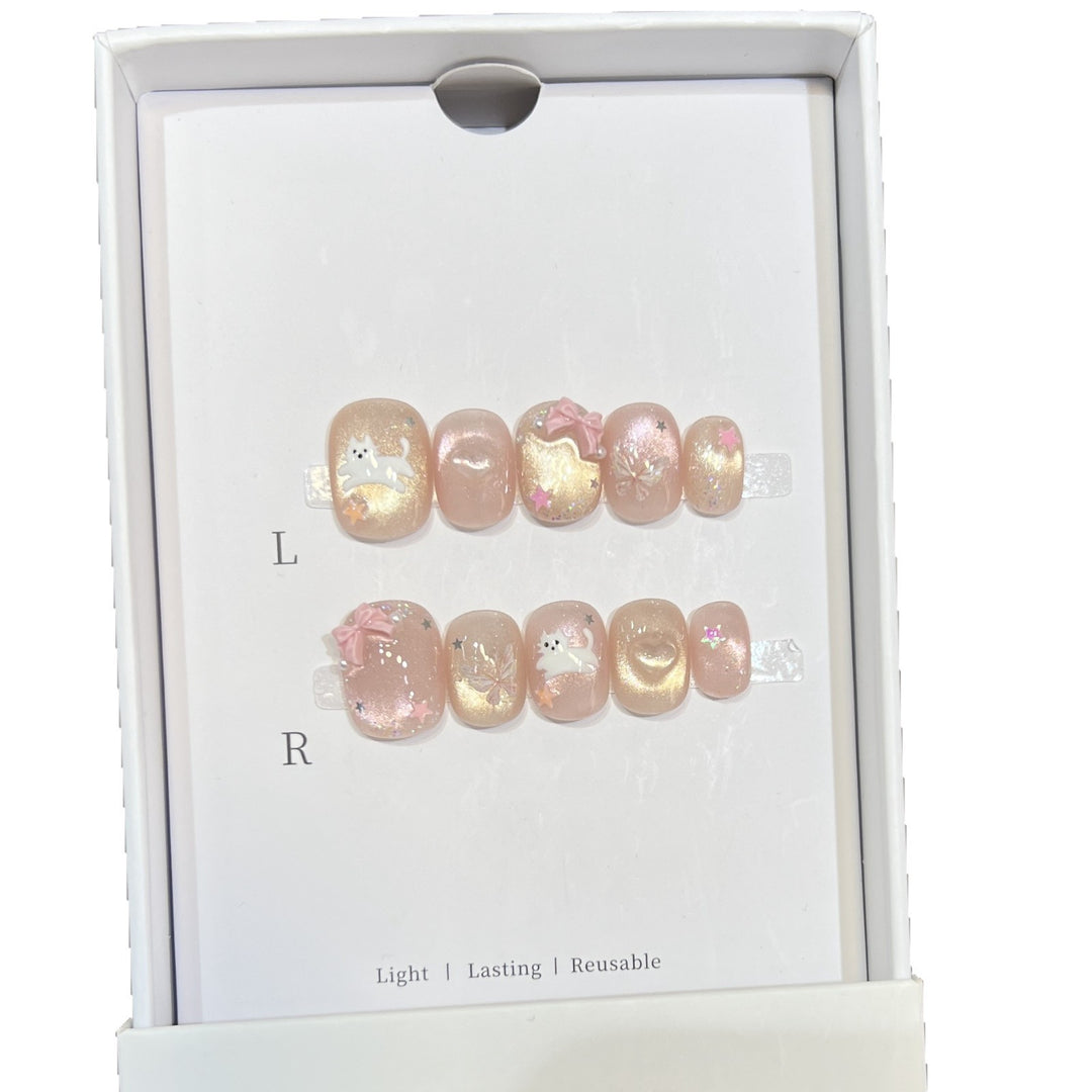 Decorative Press-On Nail Art Set Kalsten