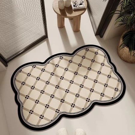 Geometric Patterned Soft Area Rug