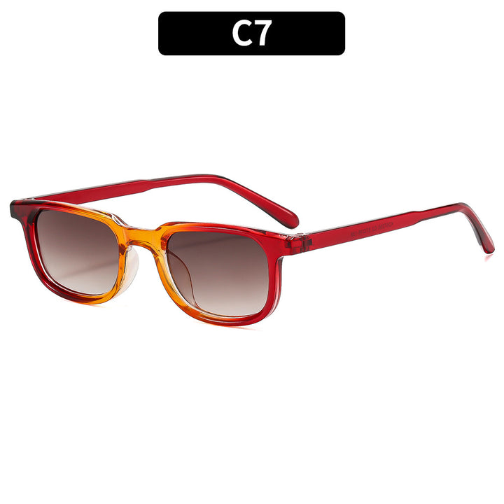 Artistic Retro Square Frame Sunglasses