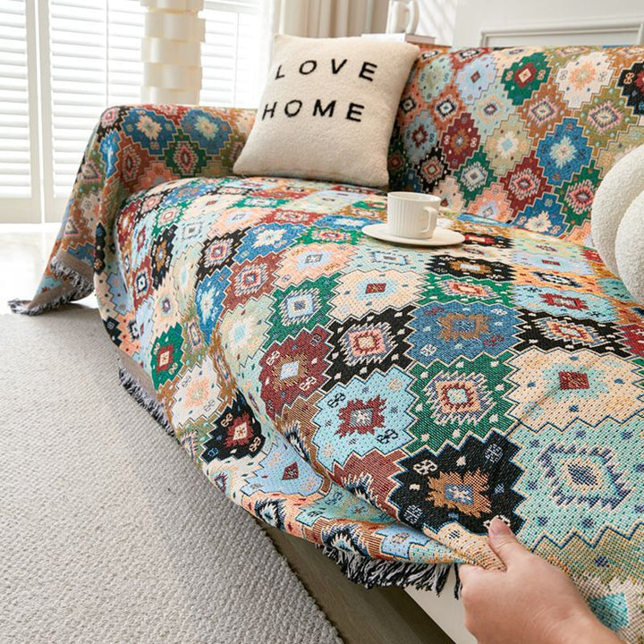 Zigzag Pattern Decorative Throw Blanket
