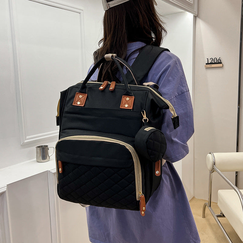 Multi-Purpose Quilted Travel Backpack Kalsten