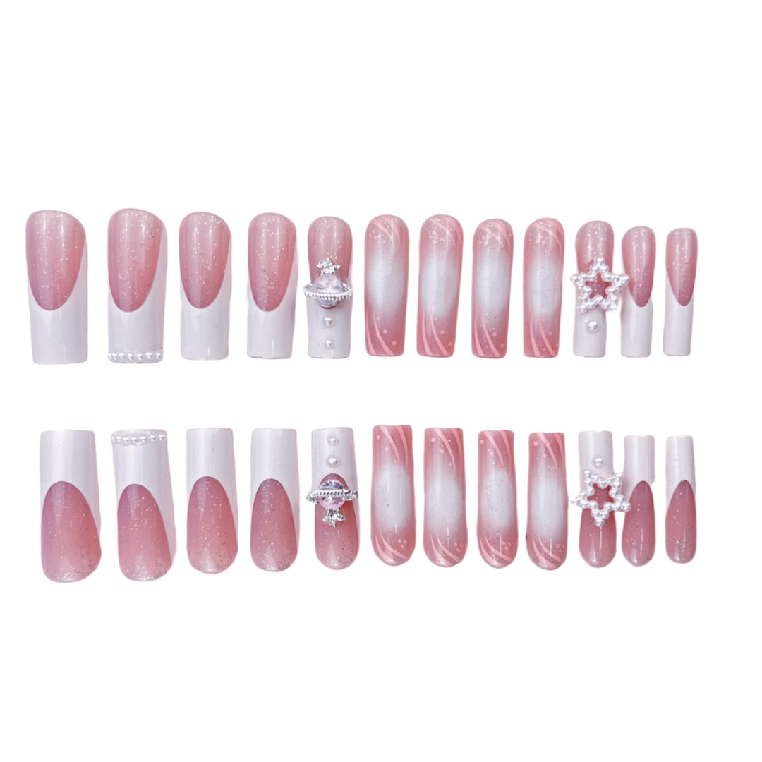 Glamorous Decorative Press-On Nail Art Kalsten