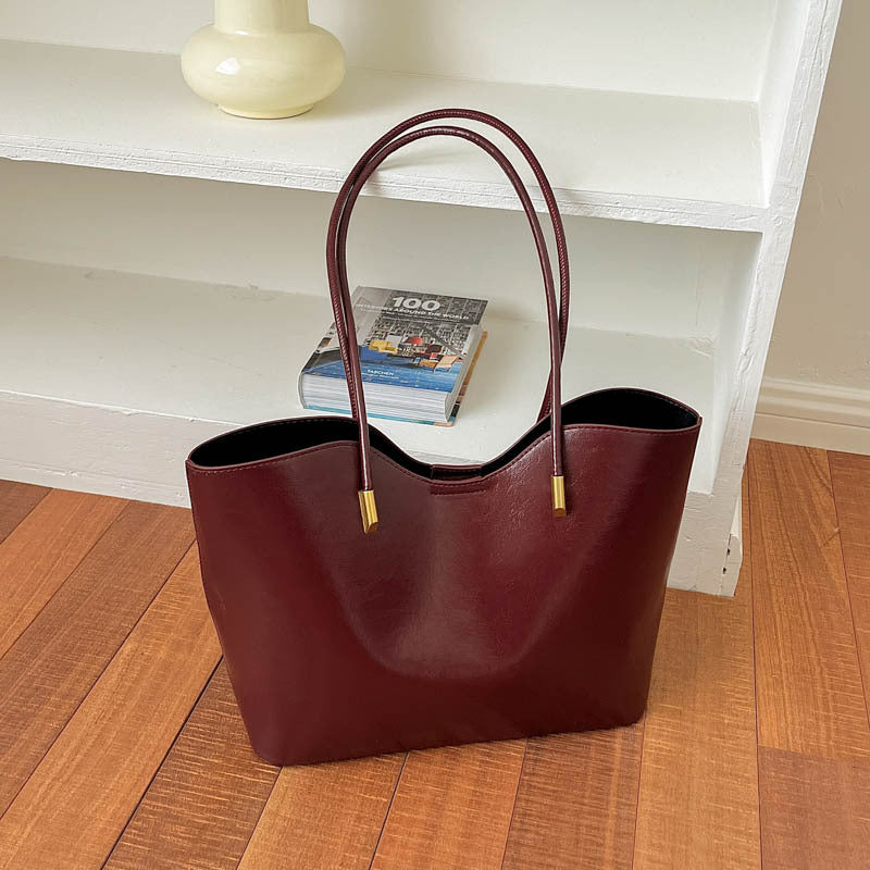 WoElegant Faux Leather Tote Bag Kalsten
