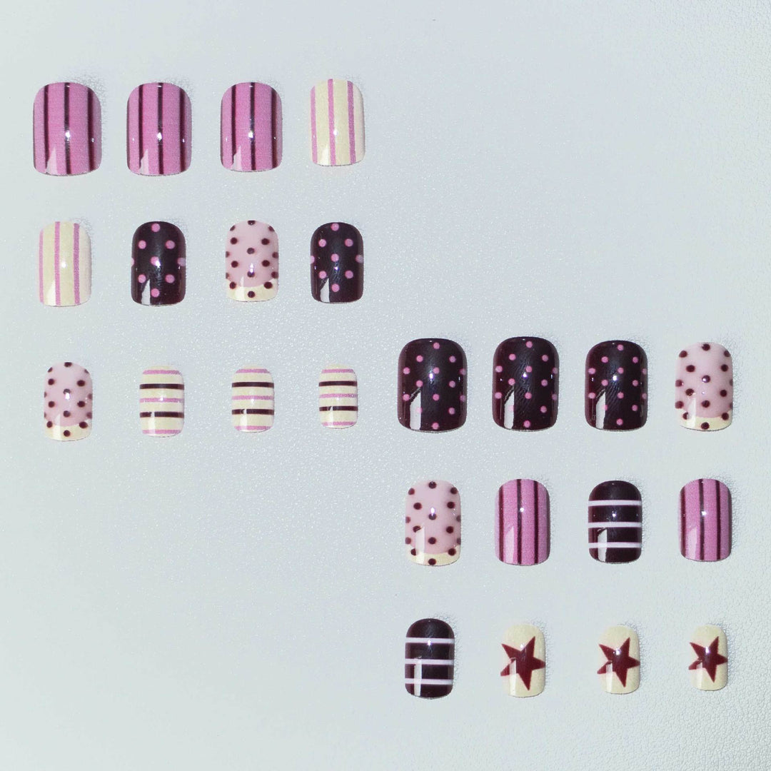 Artistic Dessert-Inspired Nail Art