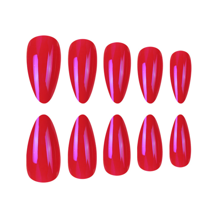 Glossy Stiletto Press-On Nails Kalsten