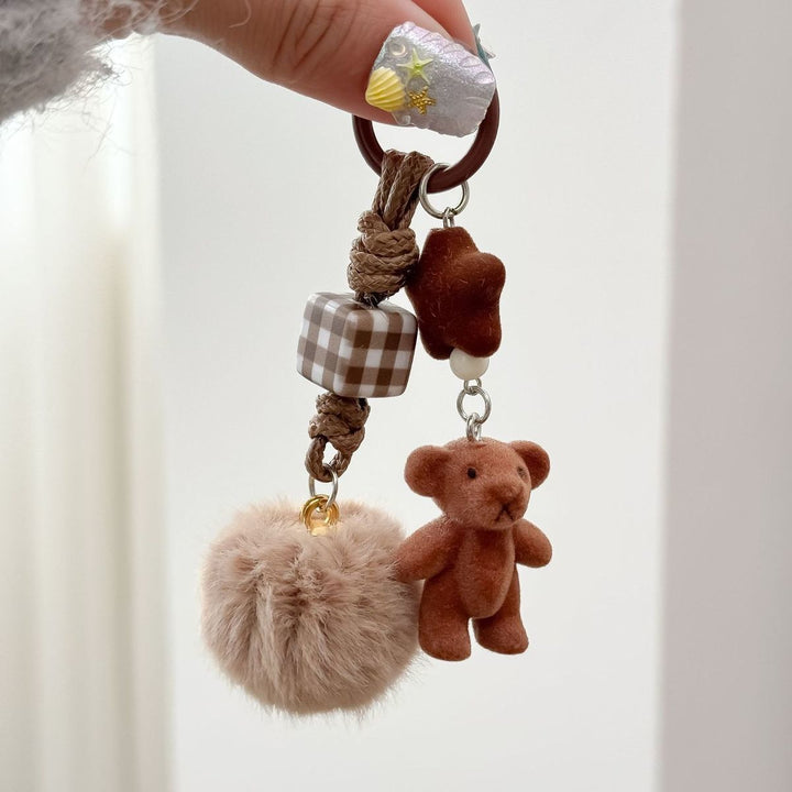 Decorative Plush Bear Keychain Kalsten