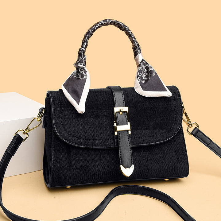 Decorative Scarf Accent Handbag Kalsten