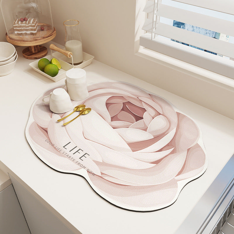 Cute Cloud Shaped Kitchen Counter Mat Kalsten