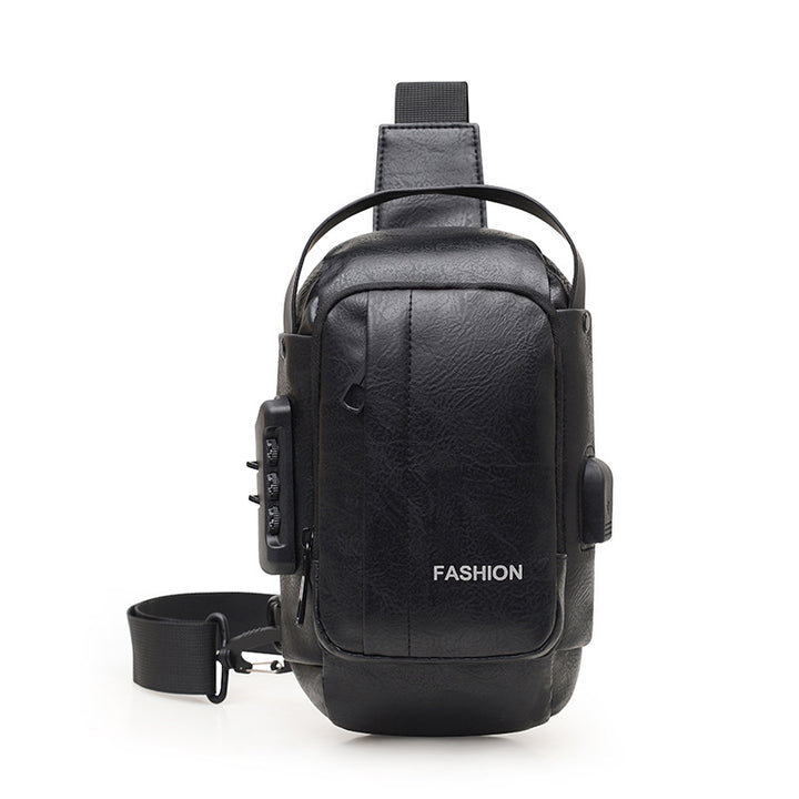 Fashionable Multi-Pocket Sling Bag