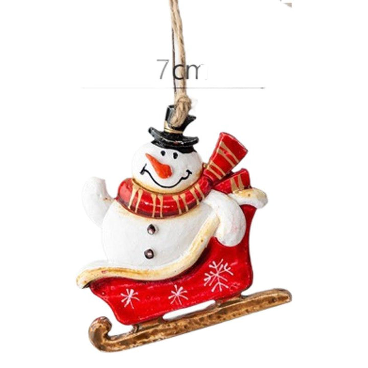 Decorative Santa Claus Sleigh Decoration Kalsten