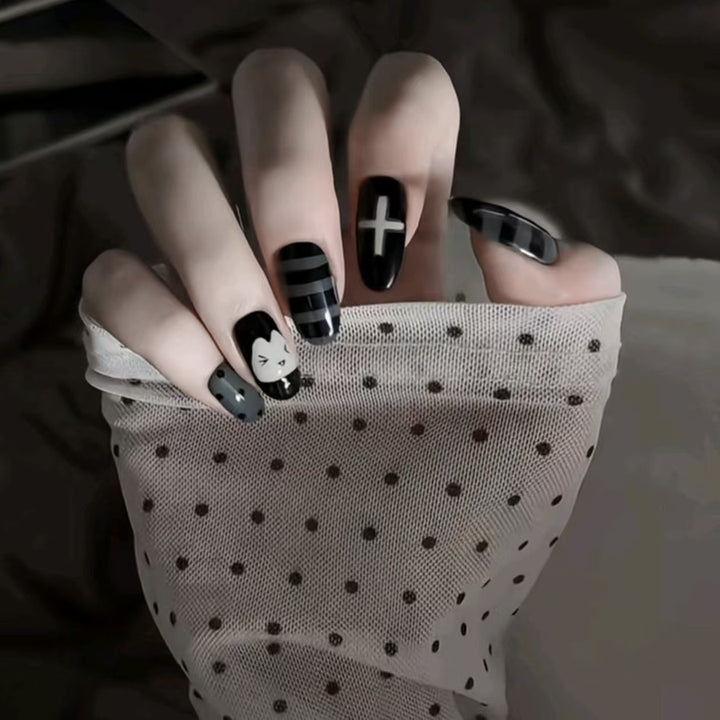 Creative Cartoon Press-On Nail Art Kalsten