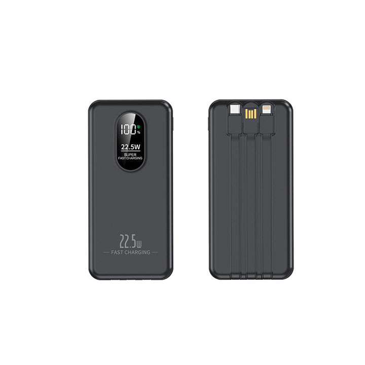 Portable power bank with intelligent fast charging function and digital capacity display Kalsten