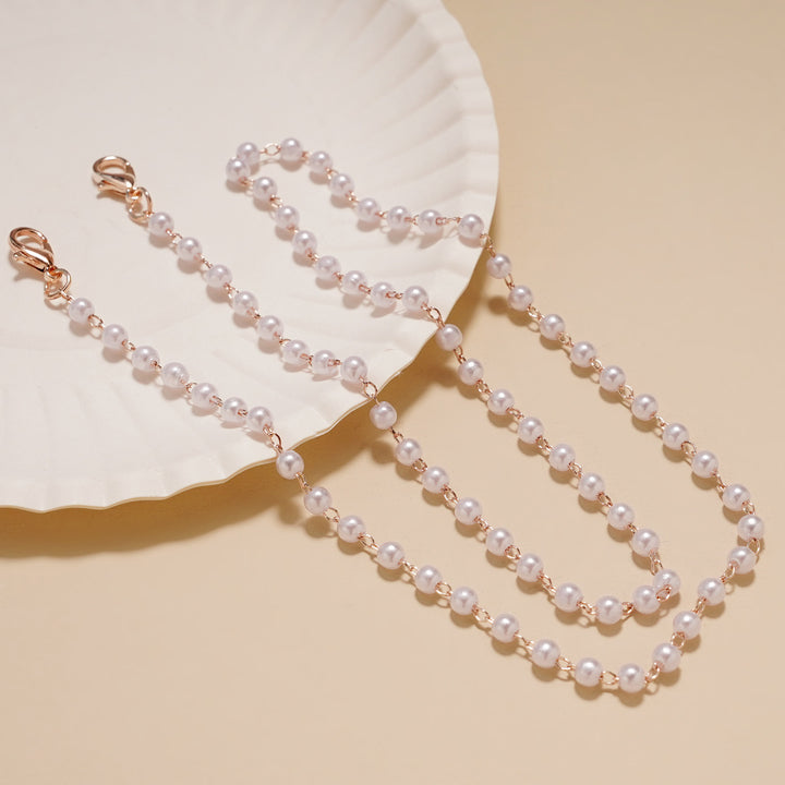 Pearl-Linked Eyewear Chain Kalsten
