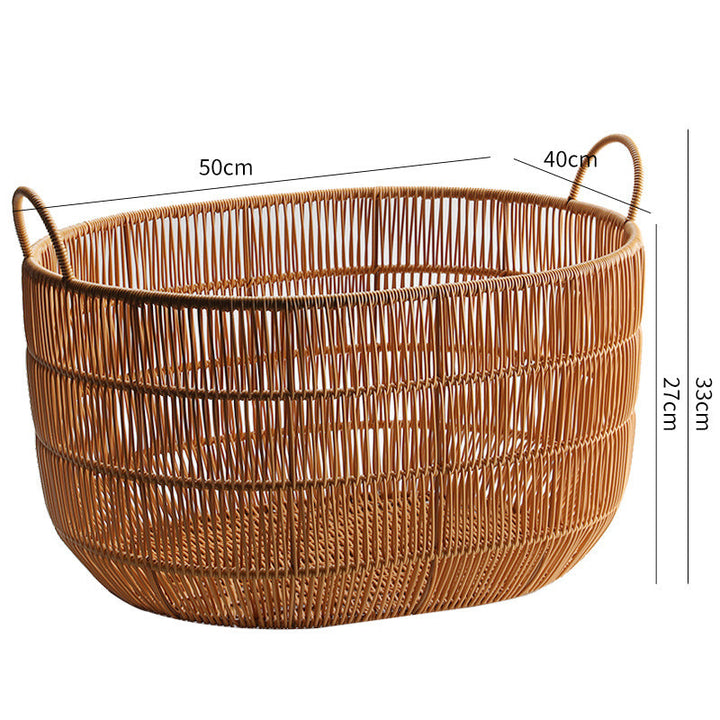 Large Handwoven Storage Basket Kalsten