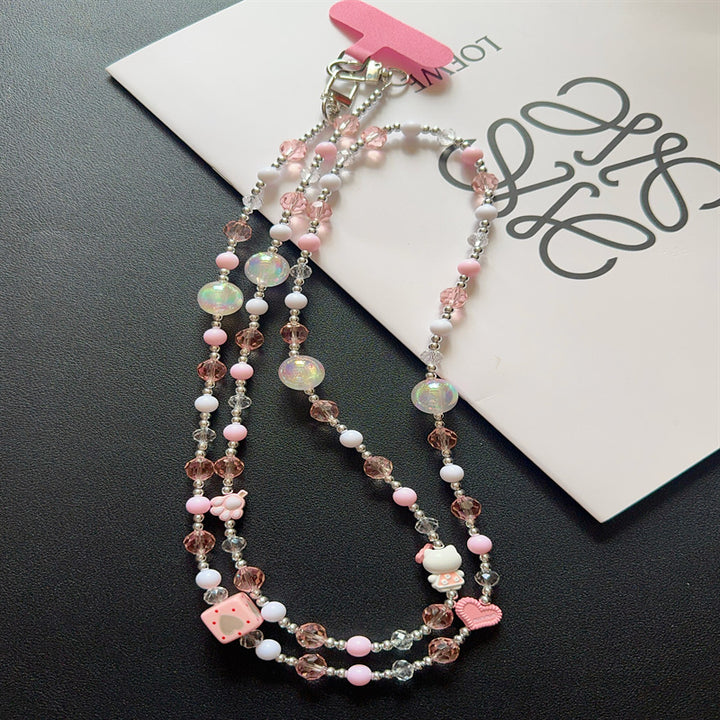 Decorative Multi-Color Beaded Necklace Kalsten