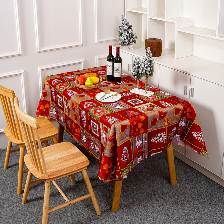 Festive tablecloth with Christmas motif Kalsten