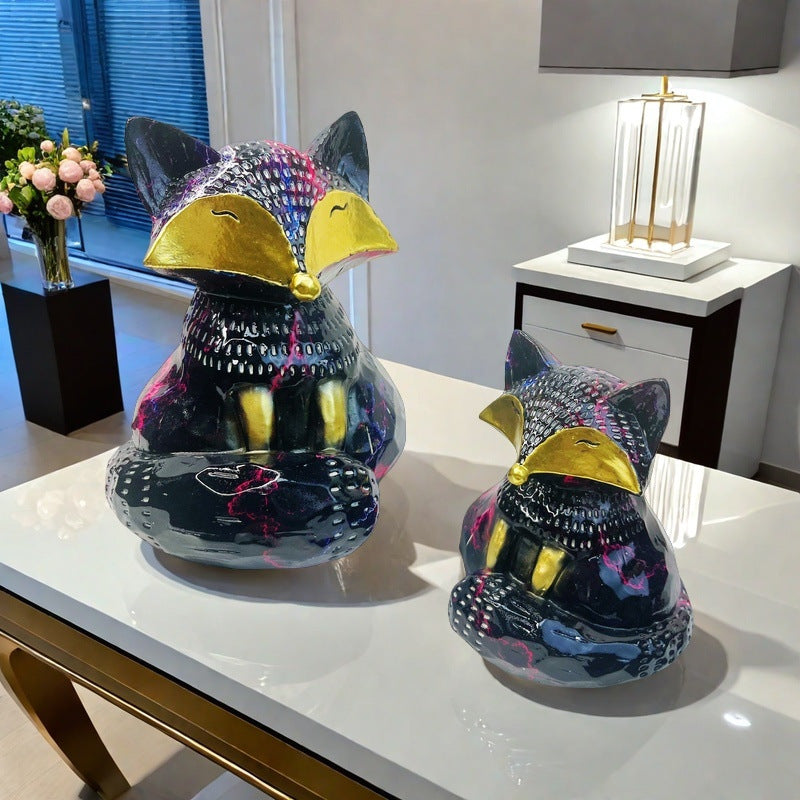 Decorative Fox Sculpture Kalsten