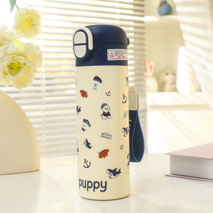 Women Insulated Drinking Bottle with Cute Animal Design Kalsten
