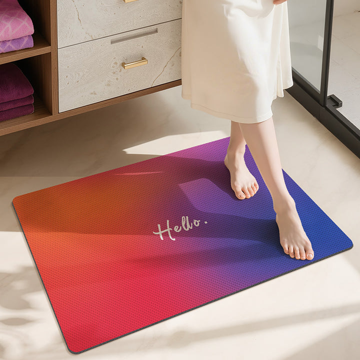 Soft Welcome Bath Mat Kalsten