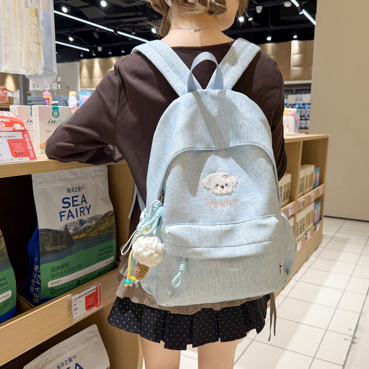 Embroidered Character Backpack Kalsten