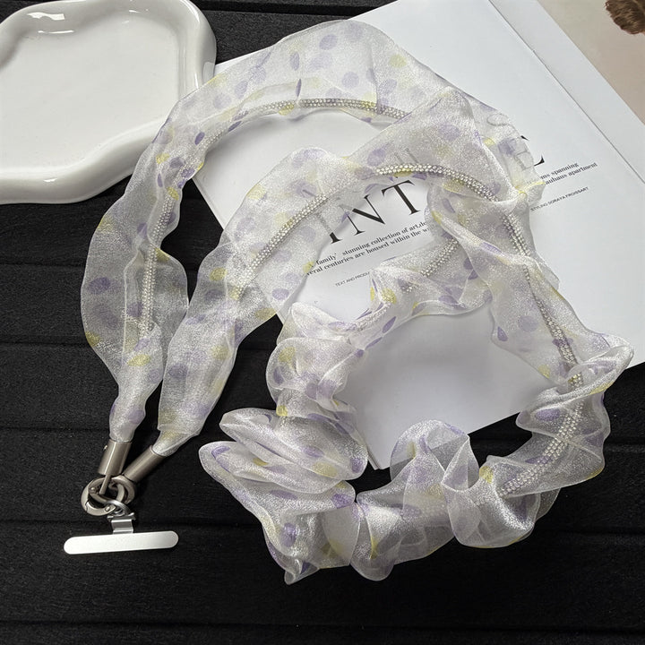 Decorative Crystal-Accented Eyewear Lanyard Kalsten