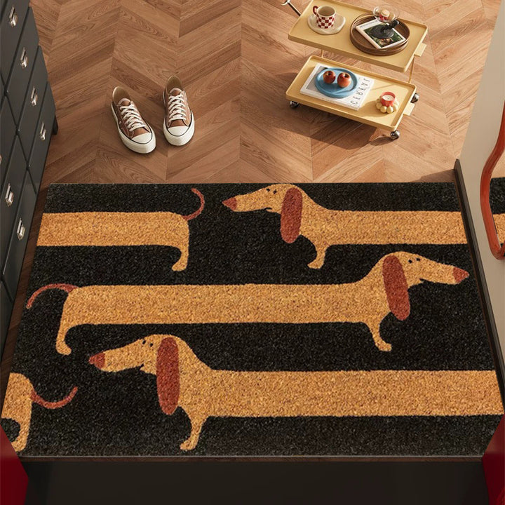 Cat-Themed Decorative Area Mat