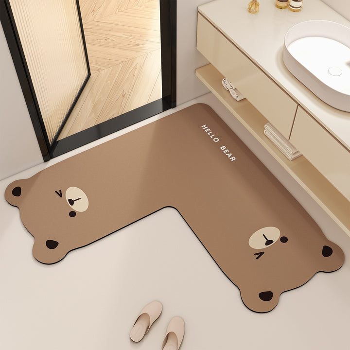 Cartoon-Themed Kitchen Mat Kalsten