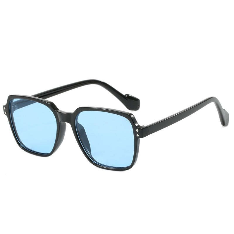 Women's fashionable square sunglasses with yellow lenses Kalsten