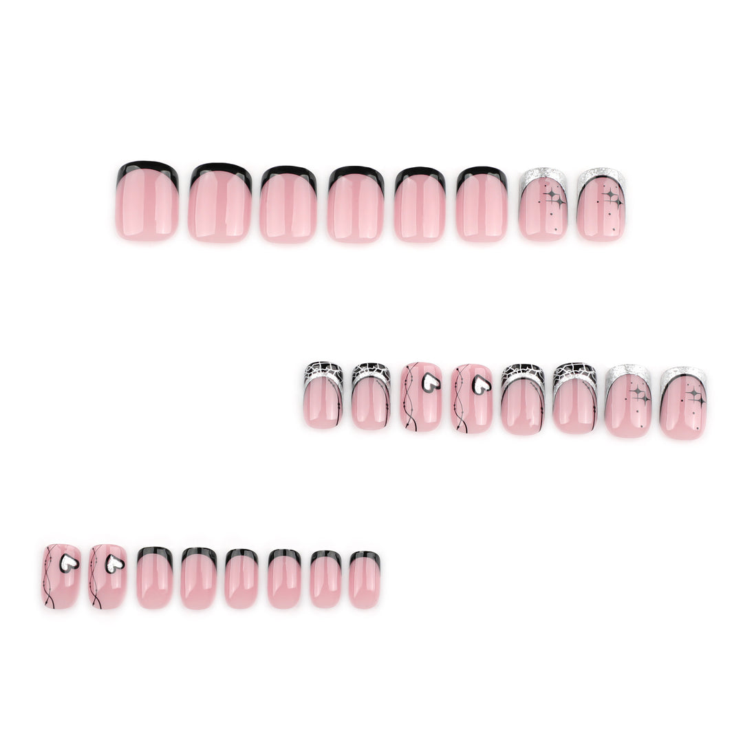 Artificial nail art with glamorous design Kalsten