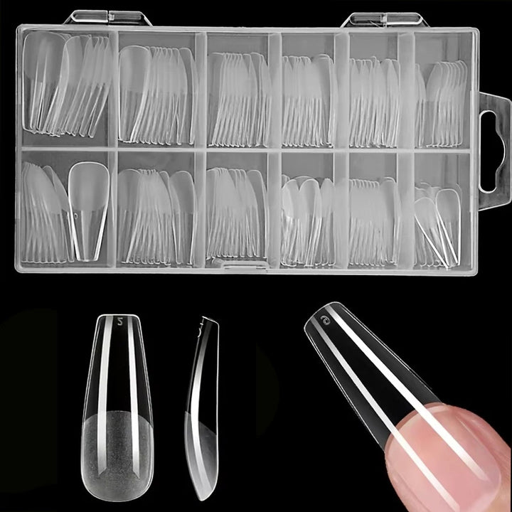 Clear Soft Gel Nail Tip Set Kalsten