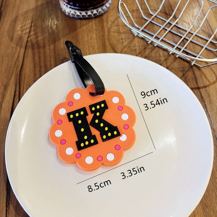 Personalized Striped Luggage Tag Kalsten
