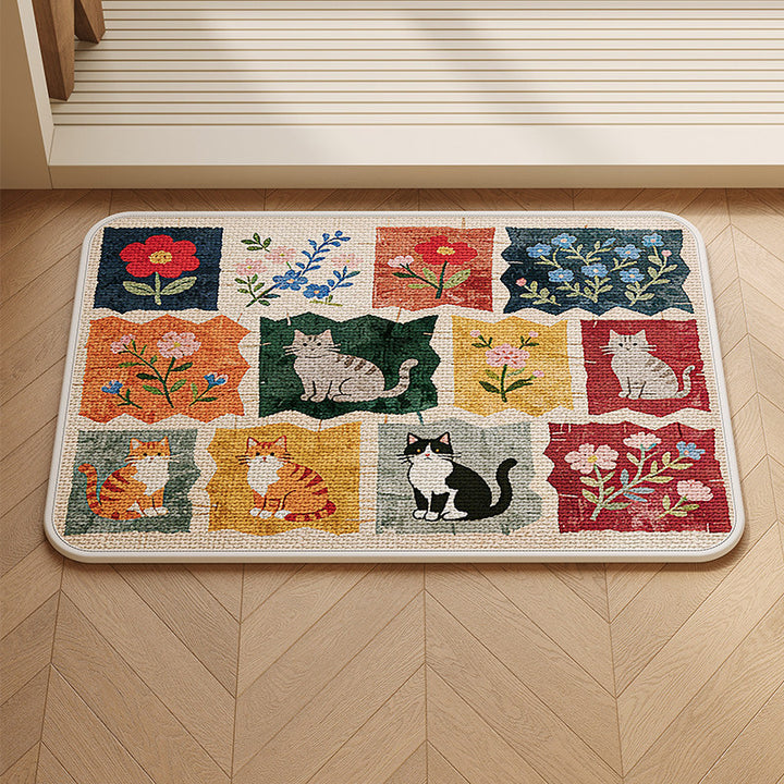 Playful Pet-Themed Area Rug Kalsten