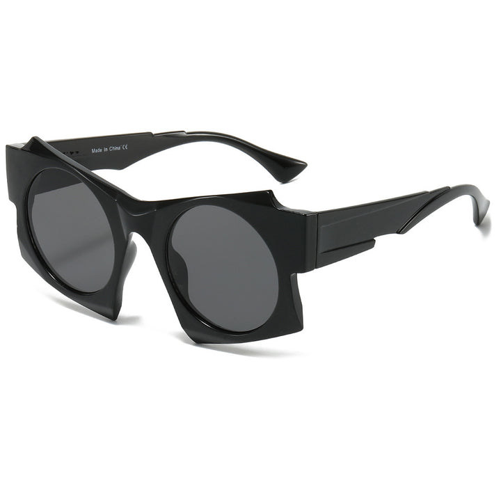 Contemporary Round Frame Sunglasses Kalsten